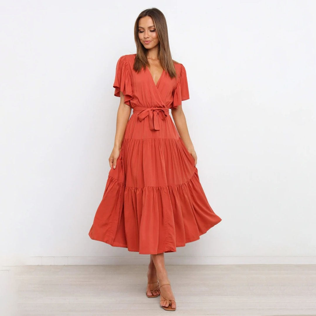BRYNLEE - Vestido informal elegante y cómodo