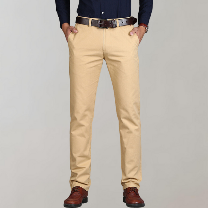 Pelle - Elegantes pantalones chinos para hombre