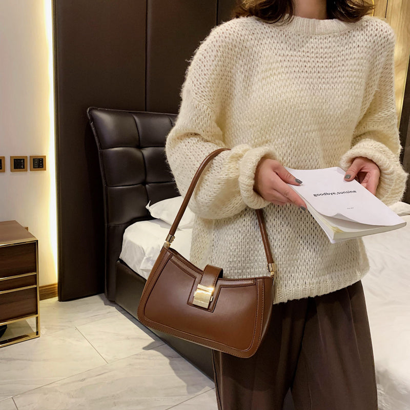 Emily - Elegante bolso bandolera de señora con refinada cremallera