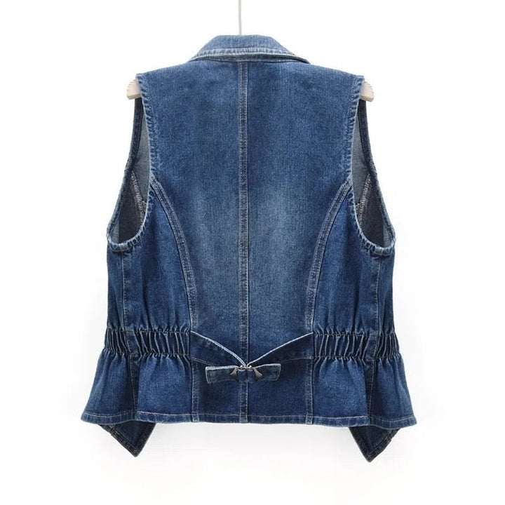 Sophie - Chaqueta de punto vaquera jacquard de moda para mujer