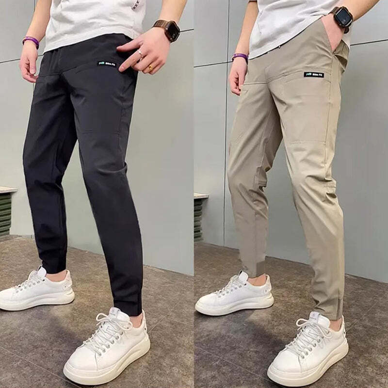 HARRI - Elegantes pantalones de hombre con múltiples y prácticos bolsillos