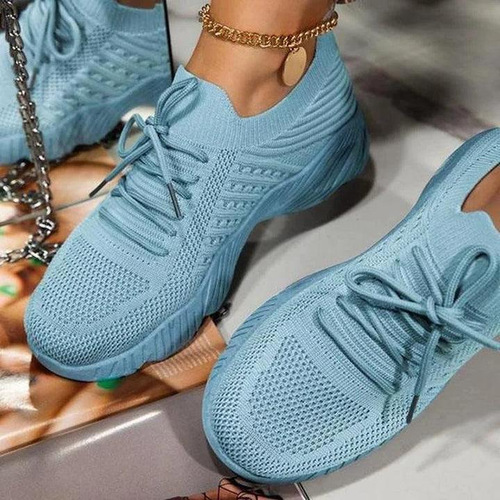 Priscilla - Zapatillas ortopédicas de malla para mujer, máxima comodidad y estilo