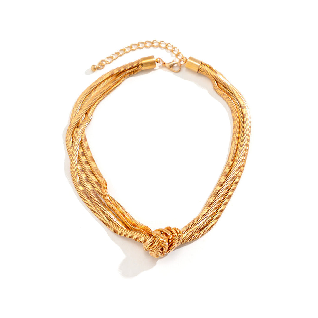 Eliana - Elegante collar de botones giratorios para mujer