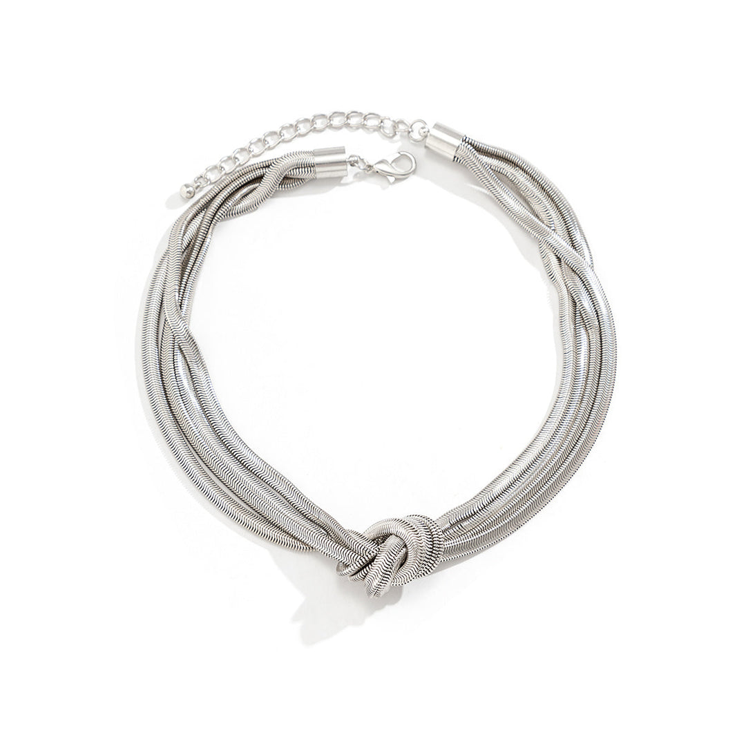 Eliana - Elegante collar de botones giratorios para mujer