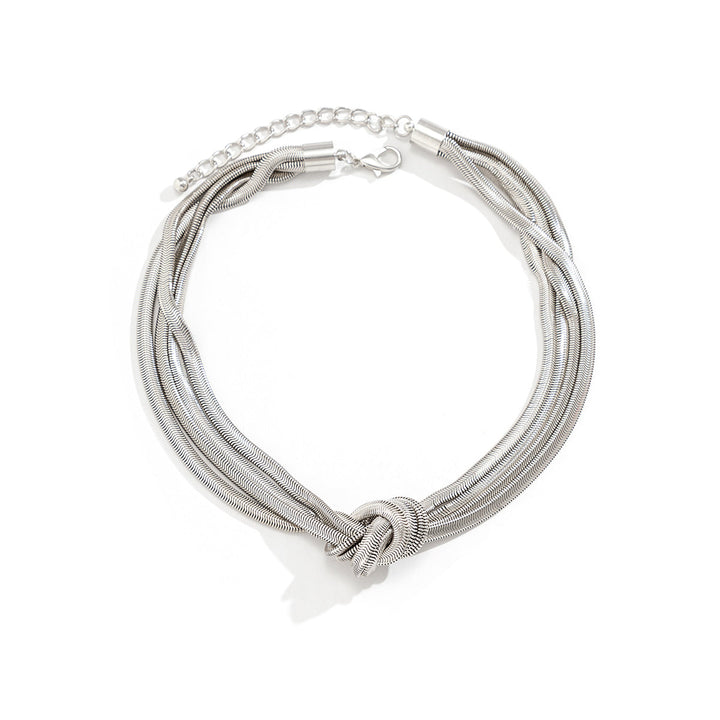 Eliana - Elegante collar de botones giratorios para mujer