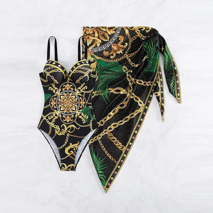 Elegante bañador de dos piezas para mujer - Alice