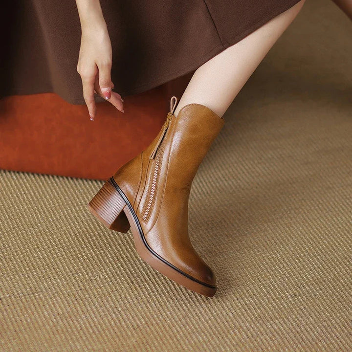 Sophie™ - Botines de cuero premium