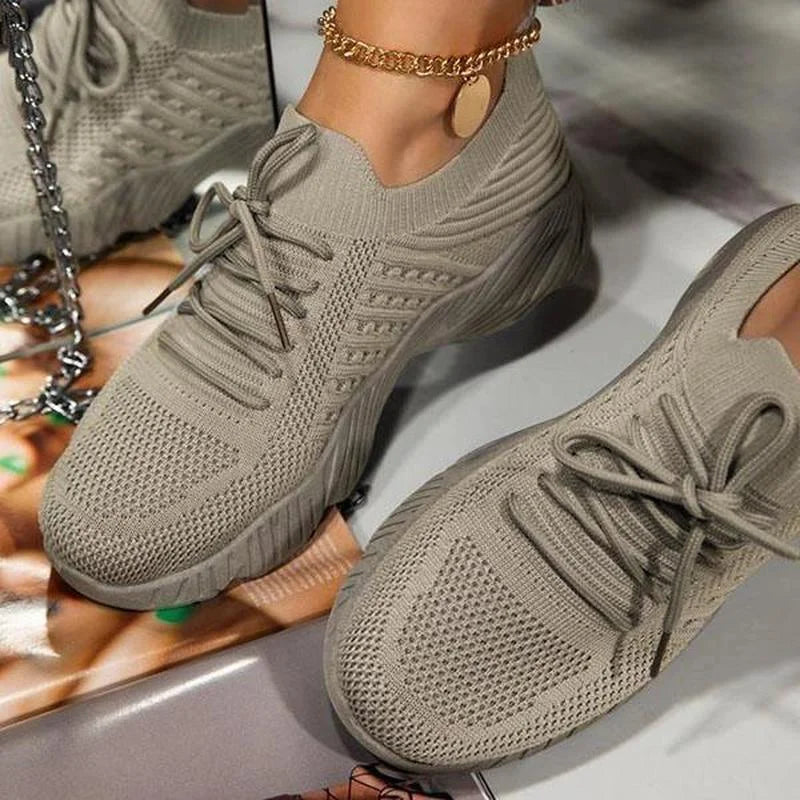 Priscilla - Zapatillas ortopédicas de malla para mujer, máxima comodidad y estilo