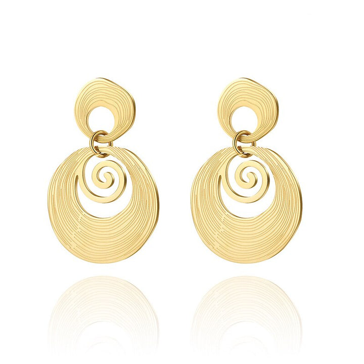 Bea - Elegantes Pendientes de Oro 316L-Edel para Mujer