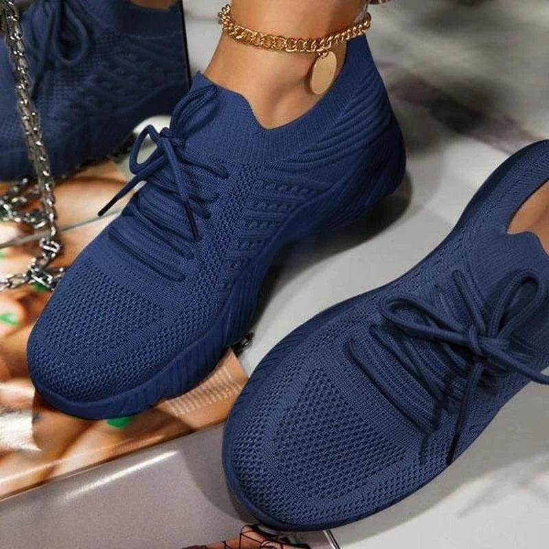 Priscilla - Zapatillas ortopédicas de malla para mujer, máxima comodidad y estilo