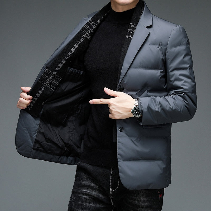 Renato™ - Chaqueta Acolchada Elegante de Plumón