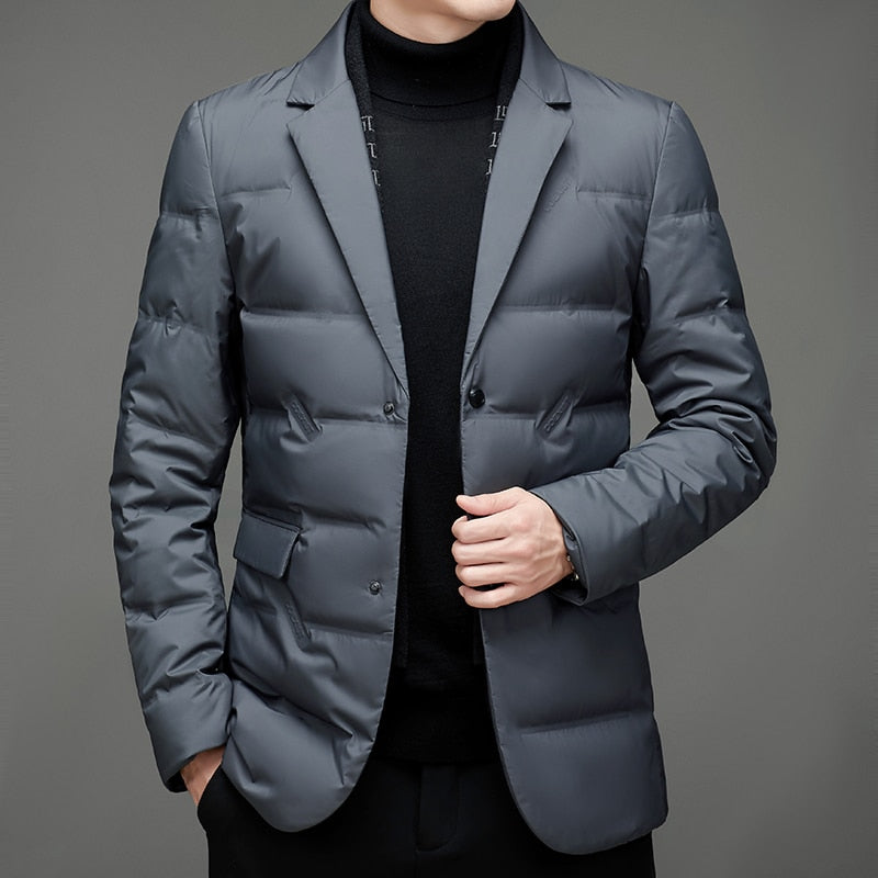 Renato™ - Chaqueta Acolchada Elegante de Plumón