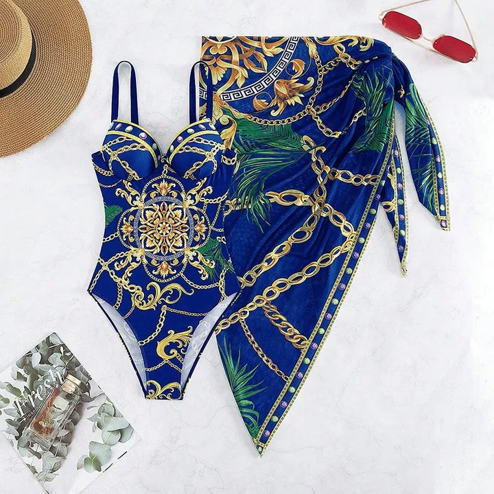 Elegante bañador de dos piezas para mujer - Alice