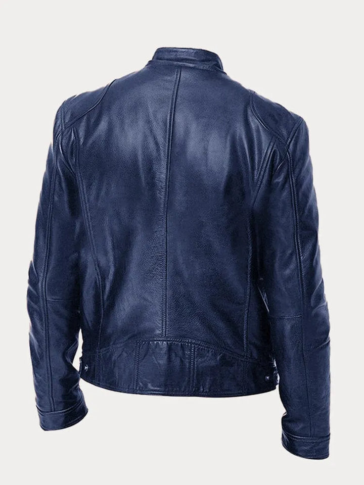 David™ - Chaqueta Casual de Cuero