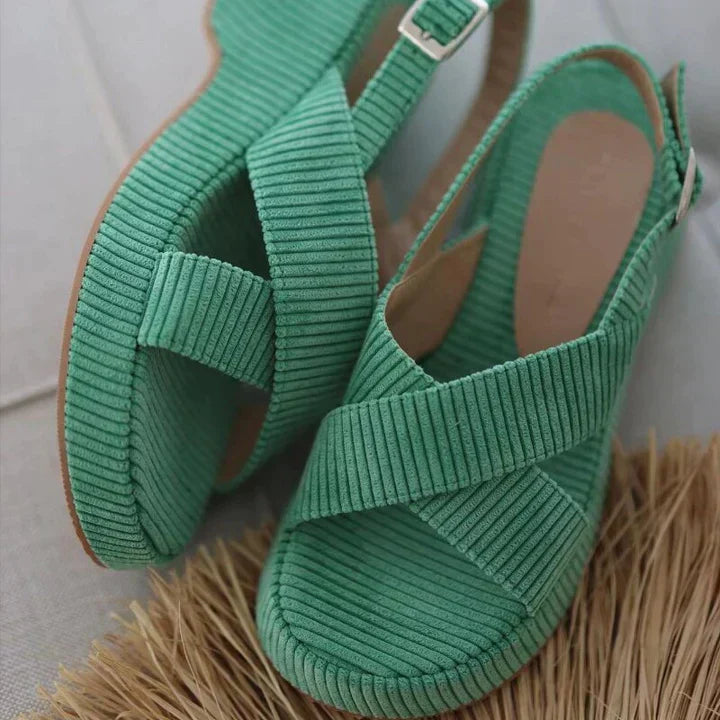 Cassie - Sandalias de plataforma de moda para mujer