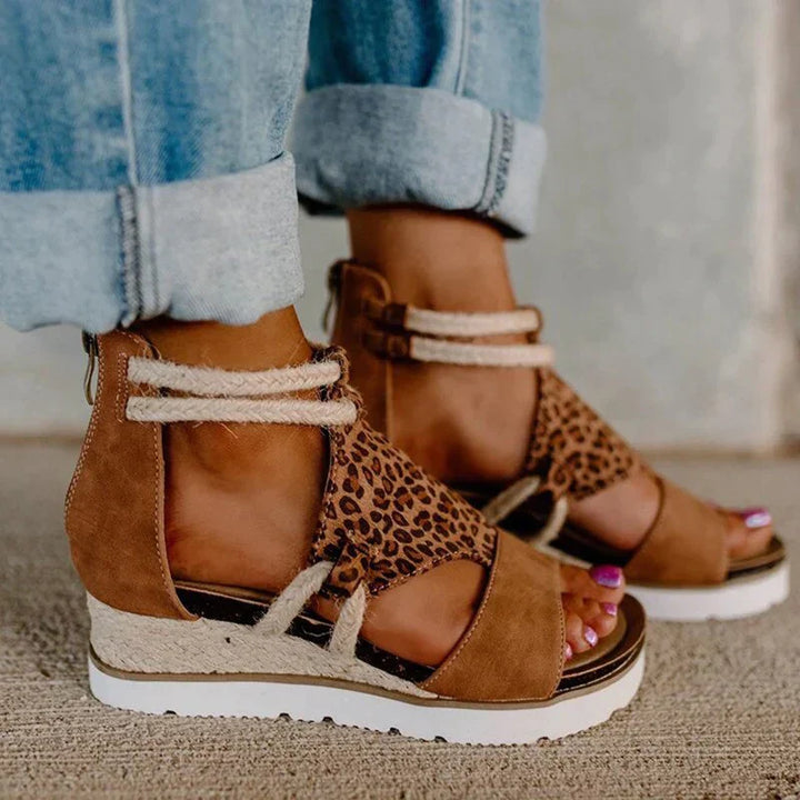 Hazel - Elegantes sandalias de verano con tacón perfecto para mujer