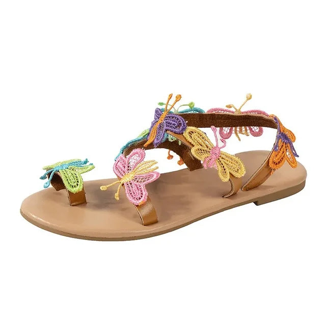 Emma - Lujosas y cómodas sandalias de verano de mariposa para mujer