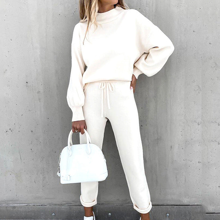 Wilma - Elegante y cómodo conjunto de jogging blanco para mujer