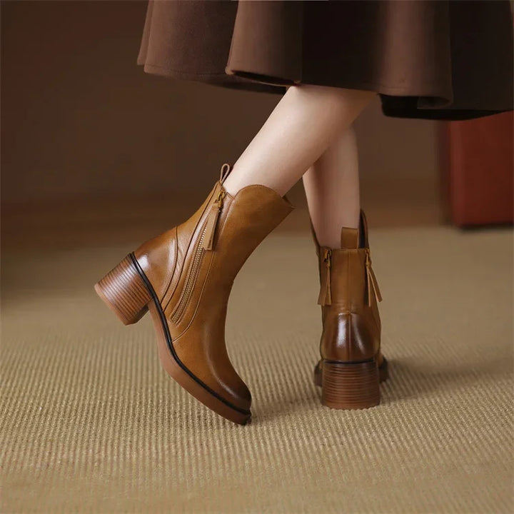 Sophie™ - Botines de cuero premium