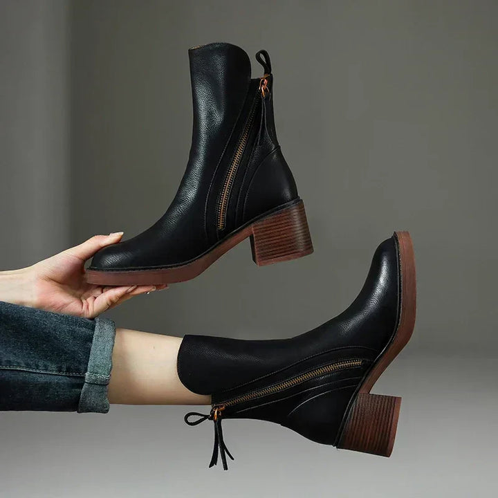 Sophie™ - Botines de cuero premium