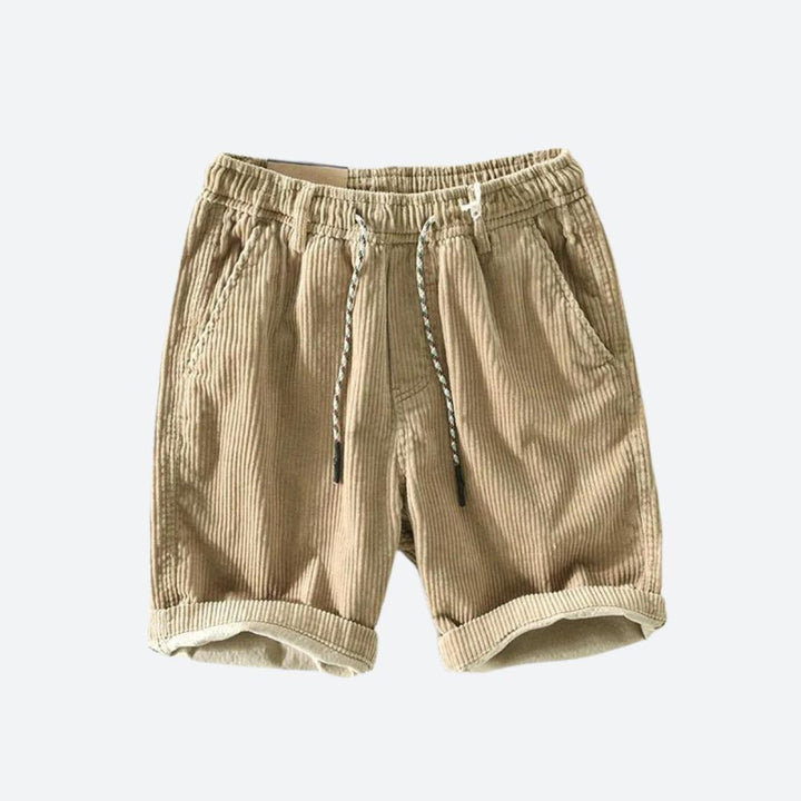 Elegantes pantalones cortos de pana - Sean