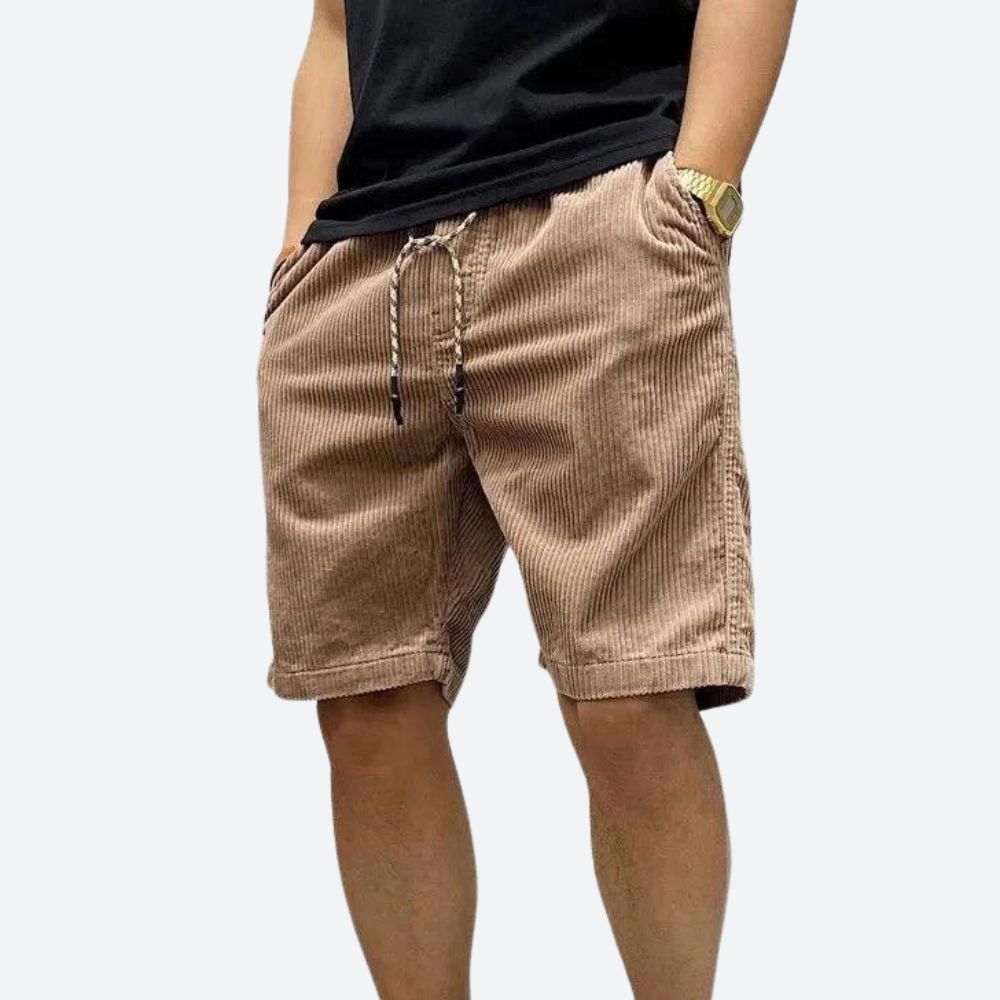 Elegantes pantalones cortos de pana - Sean