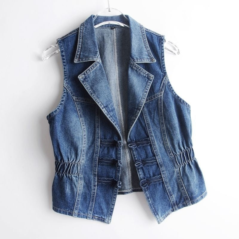 Sophie - Chaqueta de punto vaquera jacquard de moda para mujer