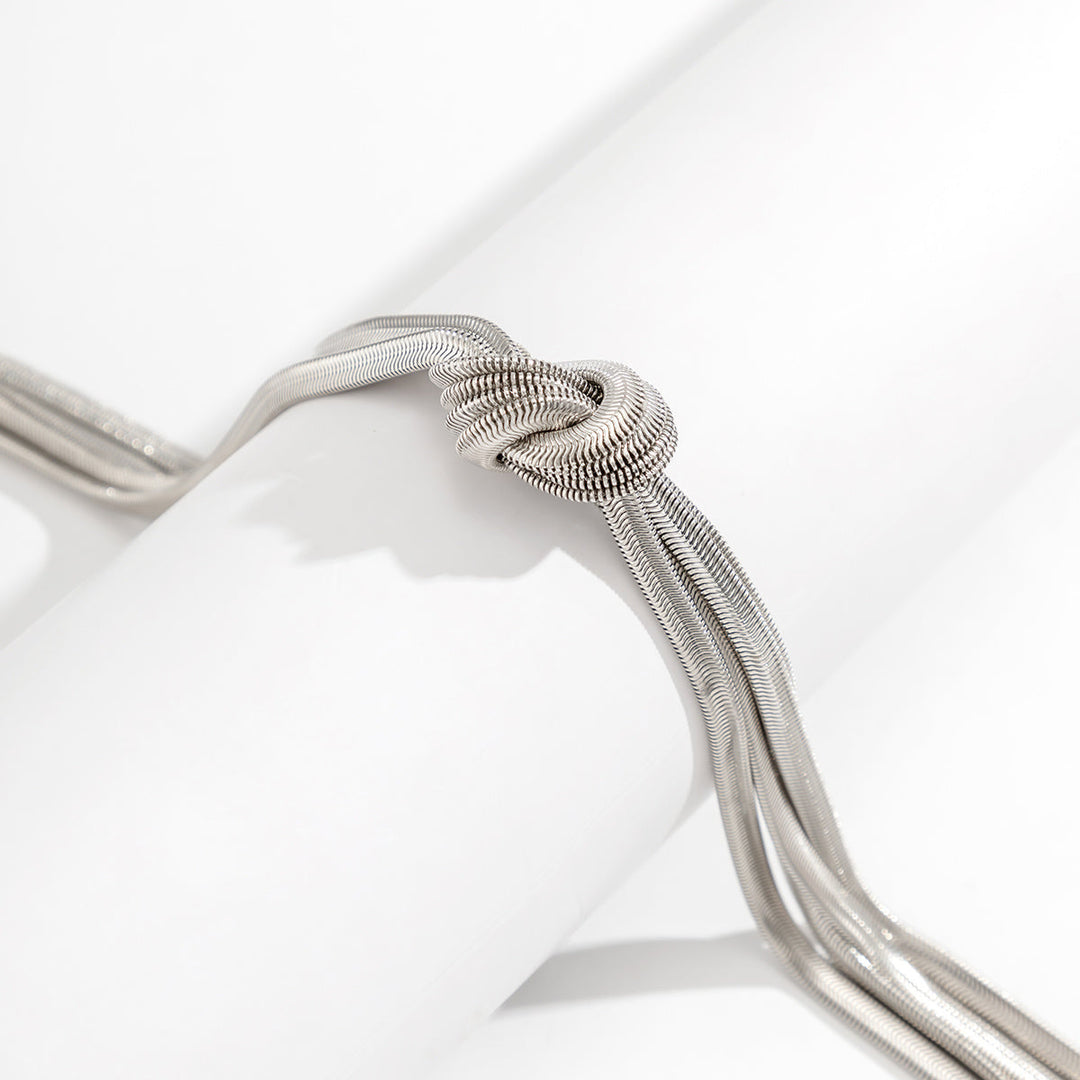 Eliana - Elegante collar de botones giratorios para mujer