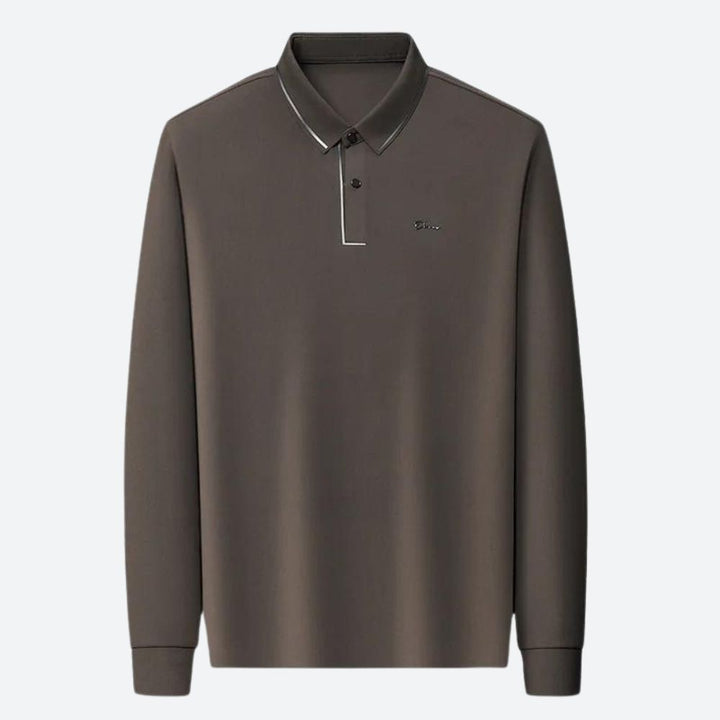 Elegante polo de manga larga para un look informal - Terrence