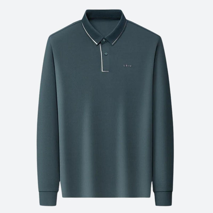Elegante polo de manga larga para un look informal - Terrence