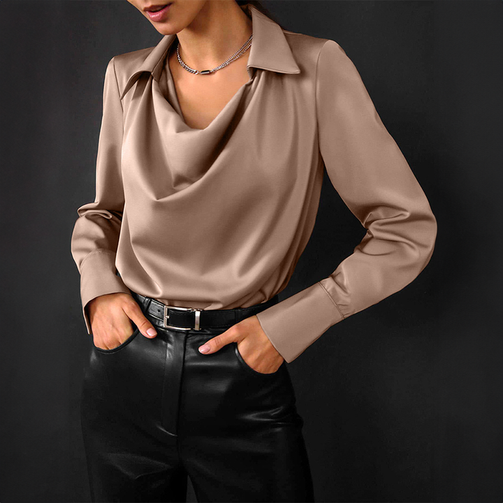 Nadine - Blusa elegante y chic de otoño para mujer