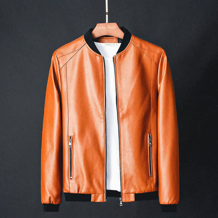 Andrés™ - Chaqueta de Cuero Premium