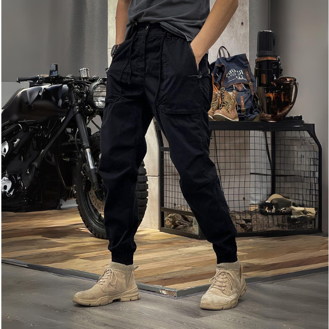 Andrés™ - Pantalones Cargo Stretch en Spandex