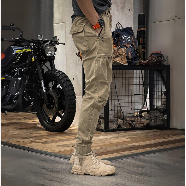 Andrés™ - Pantalones Cargo Stretch en Spandex