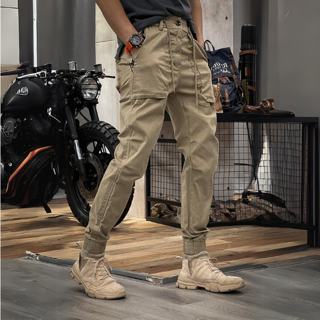 Andrés™ - Pantalones Cargo Stretch en Spandex