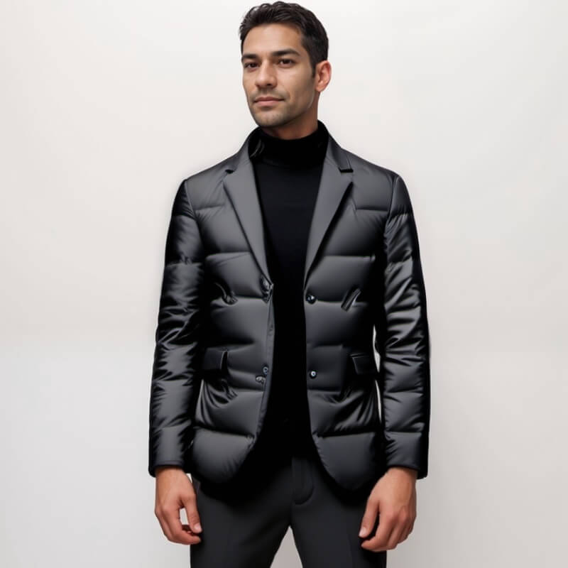 Renato™ - Chaqueta Acolchada Elegante de Plumón