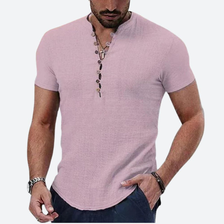 Elegante camiseta informal de verano para hombre - Vardon