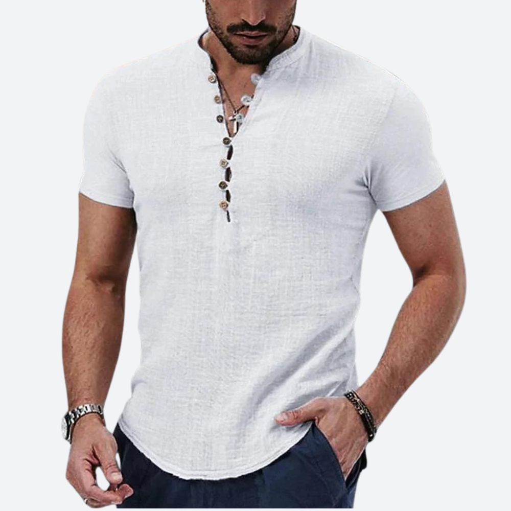 Elegante camiseta informal de verano para hombre - Vardon