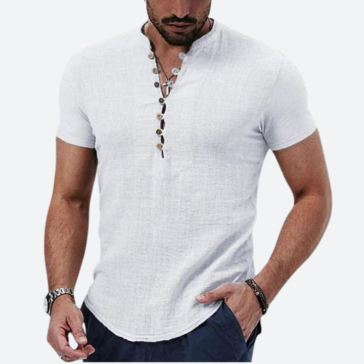 Elegante camiseta informal de verano para hombre - Vardon
