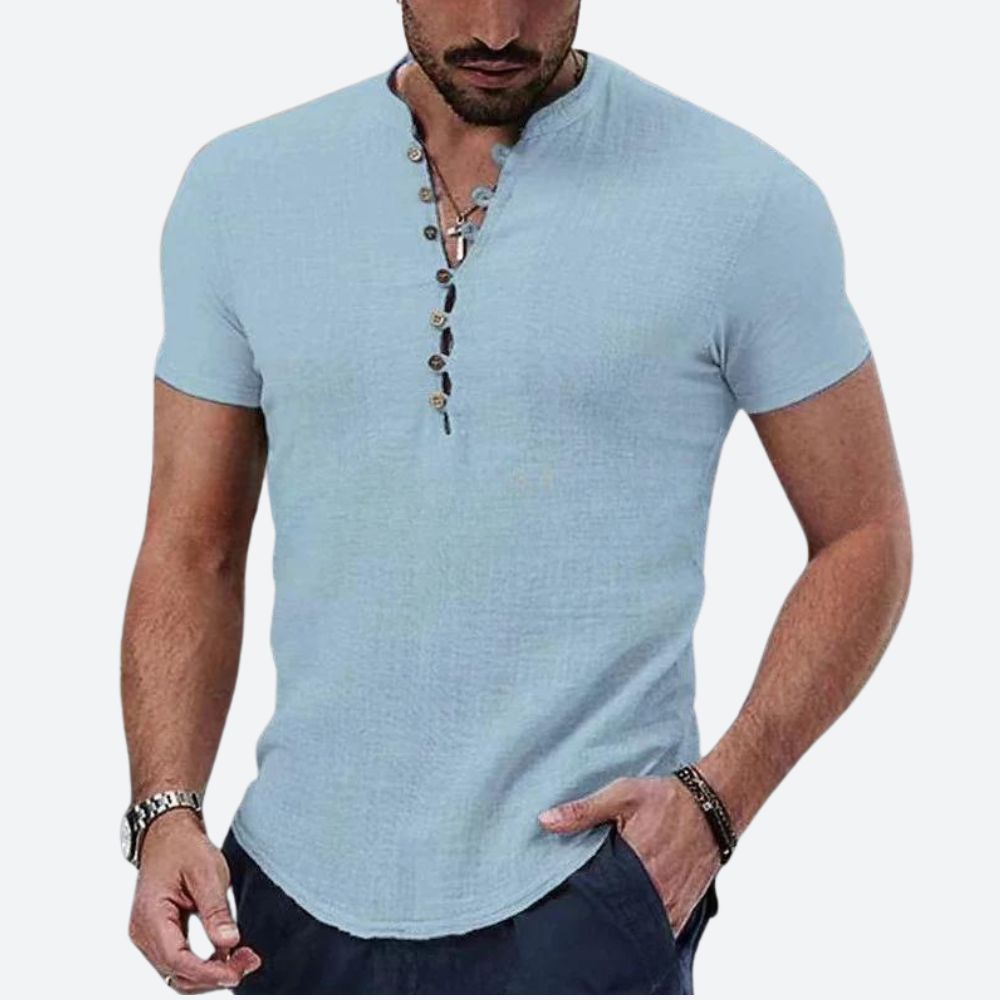 Elegante camiseta informal de verano para hombre - Vardon