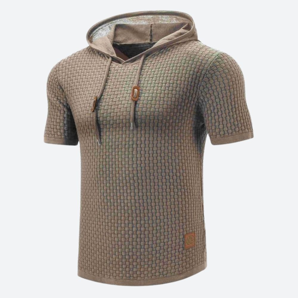 Moda Camiseta de manga corta con capucha - Victor