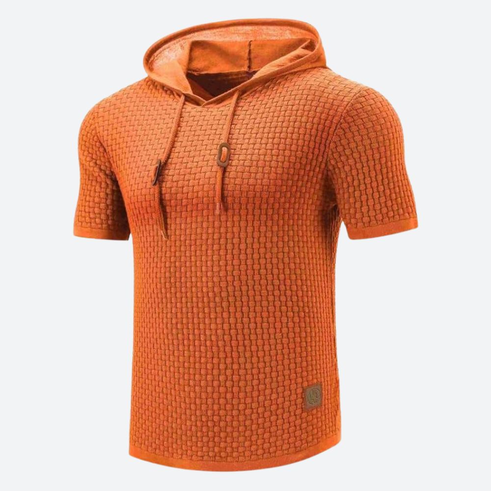 Moda Camiseta de manga corta con capucha - Victor
