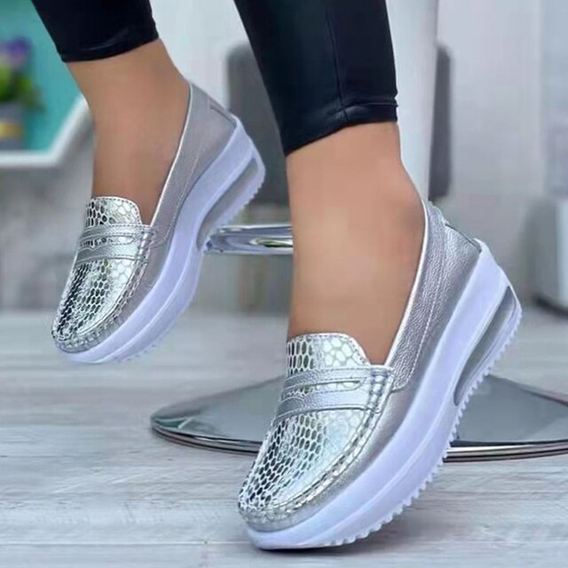 Elegantes zapatillas vulcanizadas para mujer - Alexandra