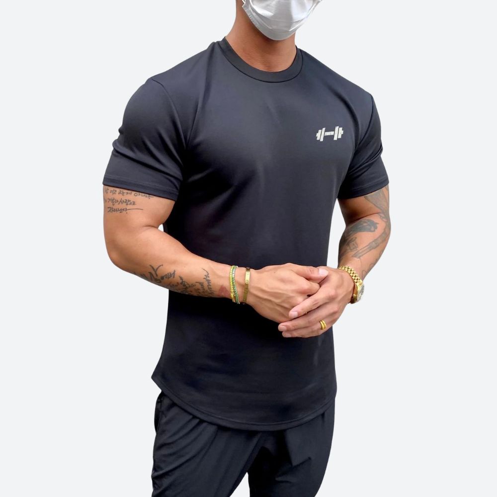 Camisa deportiva Dynamic para hombre de cómodo algodón elástico - Willard