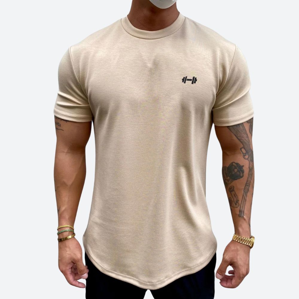 Camisa deportiva Dynamic para hombre de cómodo algodón elástico - Willard