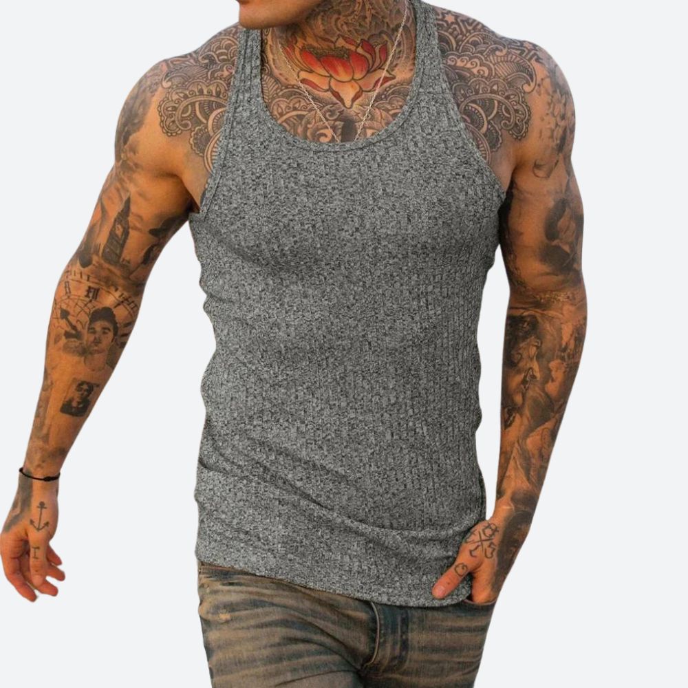 Elegante camiseta de tirantes de verano para aventuras deportivas - Wout