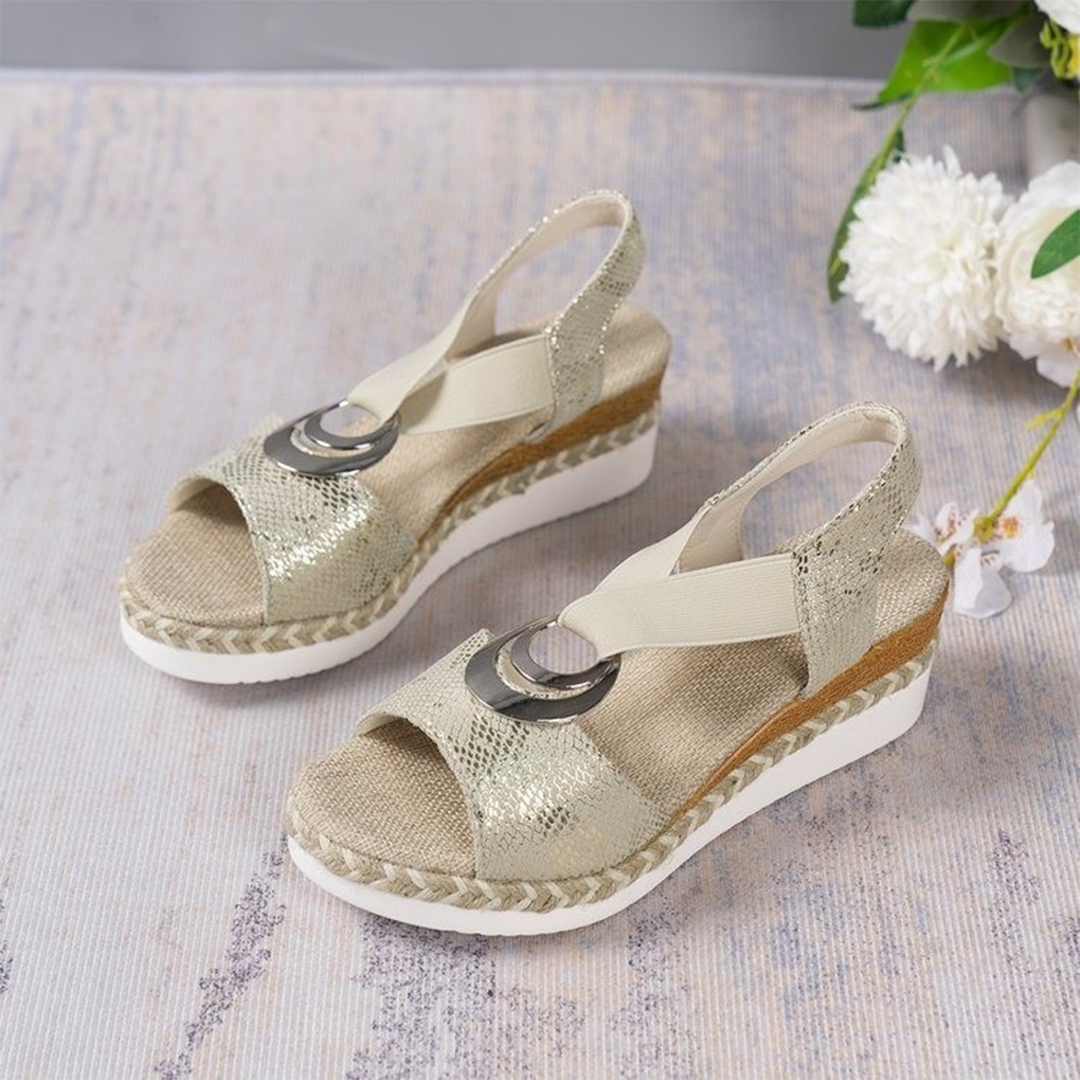 Everly - Sandalias de verano elegantes y cómodas para una elegancia femenina