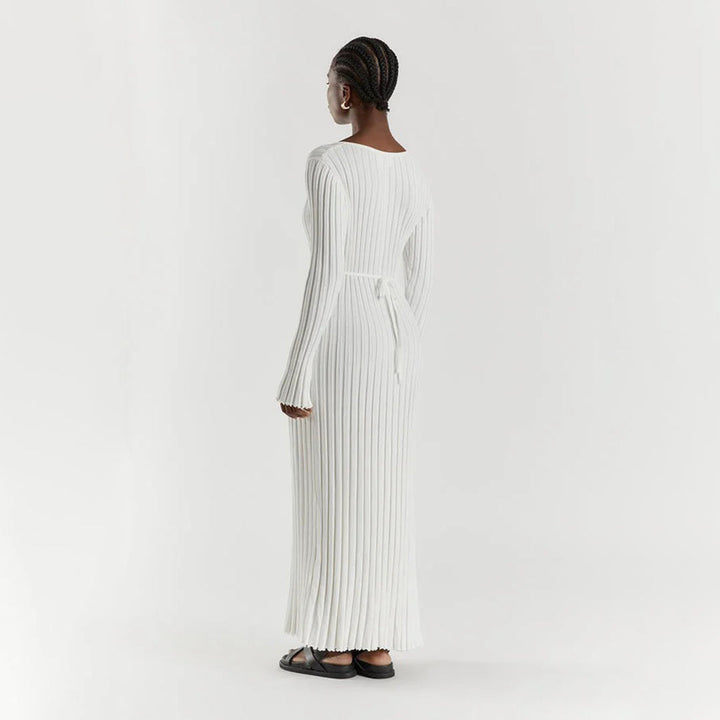 ABIGAIL - Elegante maxivestido de punto para un look deslumbrante