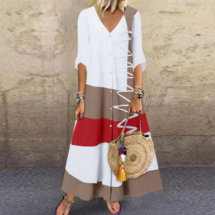 Vestido largo sofisticado y chic de ALTHAIA