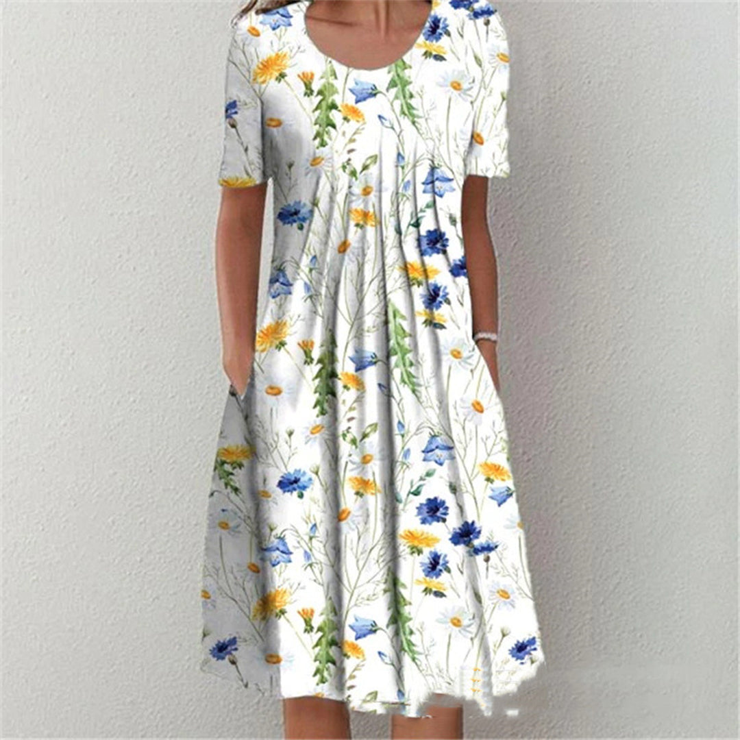 EBERTA - Encantador vestido floral informal para un toque femenino